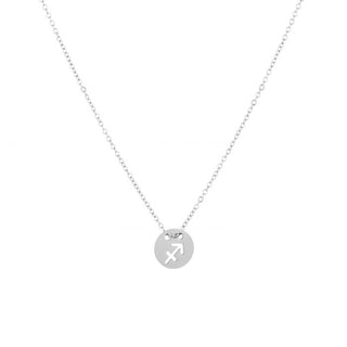 Koop silver Michelle Bijoux Necklace Sagittarius - Sagittarius