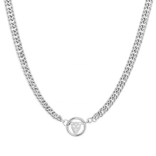 Michelle Bijoux Necklace Panther Head Round