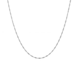 Koop silver Michelle Bijoux Necklace Twisted Thin