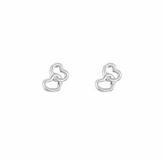 Bijoutheek Ear Studs 2 hearts