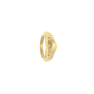 Kopen goud Michelle Bijoux Ring bewerkt hart Zilver