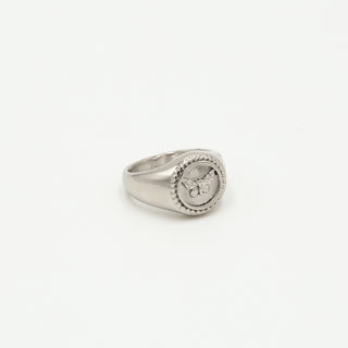 Michelle Bijoux Ring Schmetterlingssiegel Gold (GRÖSSE 16–18 mm)