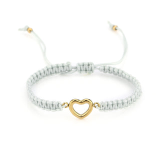 Koop silver Michelle Bijoux Bracelet Gold Heart various colors