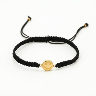 Michelle Bijoux Anklet Smiley Gold