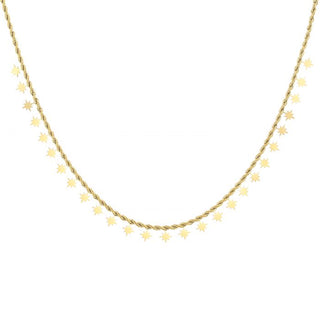 Michelle Bijoux Necklace twisted mini morningstars