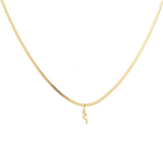 Michelle Bijoux Necklace Snake Link