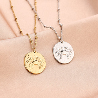 Michelle Bijoux Necklace Cancer - Cancer Gold