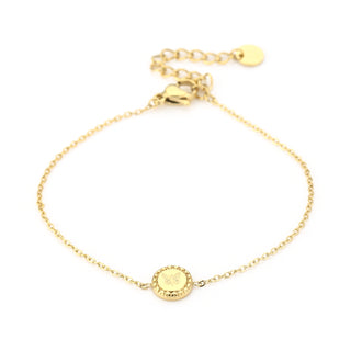 Michelle Bijoux Bracelet Disc Butterfly