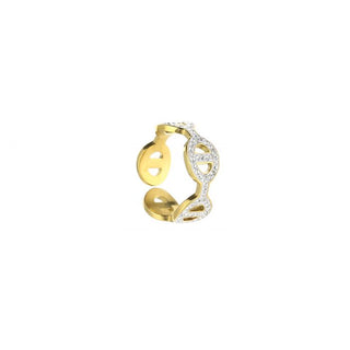 Michelle Bijoux Ring goodlife white stones