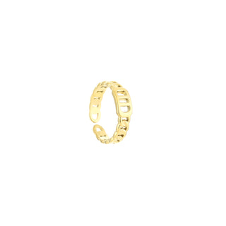 Michelle Bijoux Ring goodlife schakel ketting