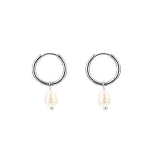 Michelle Bijoux Oorhanger Zoetwater Parel