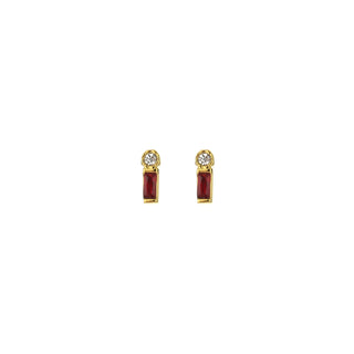 Koop red Michelle Bijoux Ear Studs 2 Stones