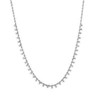 Koop silver Michelle Bijoux Collier Twisted Small Balls
