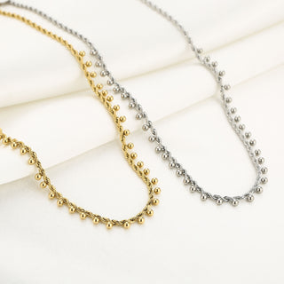 Michelle Bijoux Collier Twisted Small Balls