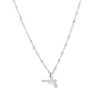 Michelle Bijoux Collier Twisted Pistol