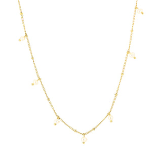 Michelle Bijoux Necklace Balls Small Pearls