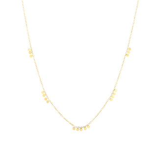 Koop gold Michelle Bijoux Collier Mini Discs