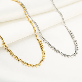 Michelle Bijoux Necklace Link Small Balls