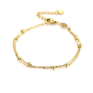 Kopen goud Michelle Bijoux Armband (sieraad) Dubbel Balls
