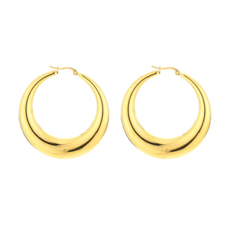 Michelle Bijoux-Ohrringe mit dickem Goldfinish