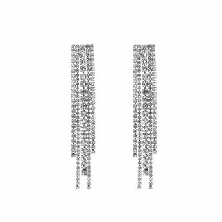 Bijoutheek Ear Studs 5 Strings of stone