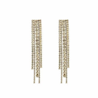 Bijoutheek Ear Studs 5 Strings of stone