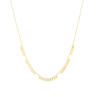 Koop gold Michelle Bijoux Collier Mini Discs