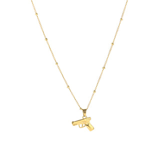 Michelle Bijoux Collier Pistool Dik