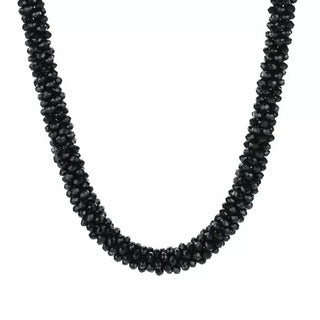 Bijoutheek Necklace small beads Blue