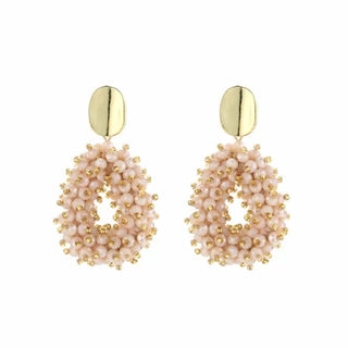 Koop beige Bijoutheek Ear Studs Bunch of Beads Drop