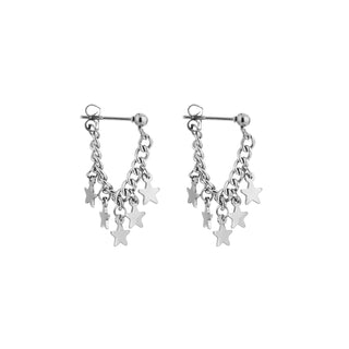 Michelle Bijoux Stud Earrings Necklace Stars