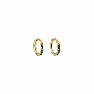 Bijoutheek Ohrringe Zirkonia Steine gold