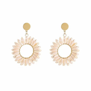 Bijoutheek Ear Studs Sun Beads
