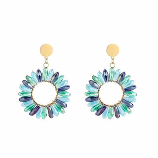 Koop blue Bijoutheek Ear Studs Sun Beads