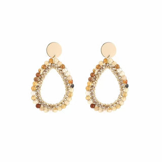 Koop light-gray Bijoutheek Ear Studs Small Drop