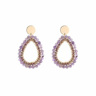 Koop purple Bijoutheek Ear Studs Small Drop