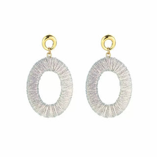 Bijoutheek Ear Studs Oval