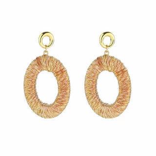 Koop pink Bijoutheek Ear Studs Oval