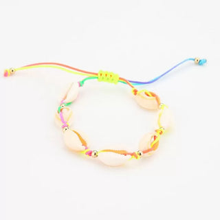 Kaufen multi Bijoutheek-Armband (Schmuck) Muscheln Goldkugeln