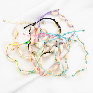 Bijoutheek Knöchelschmuck Muscheln Kugeln