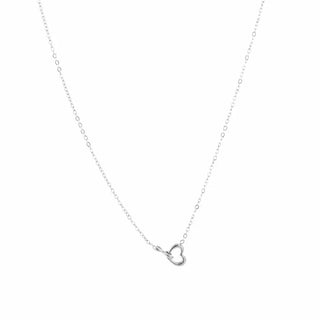 Bijoutheek Collier open heart infinity