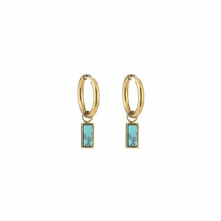 Kopen blauw Bijoutheek Oorhangers baget