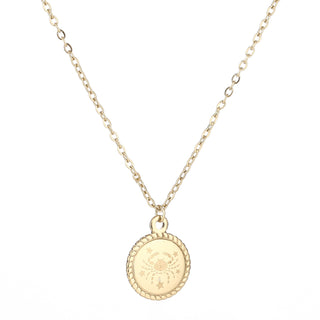 Horoscope necklace Cancer