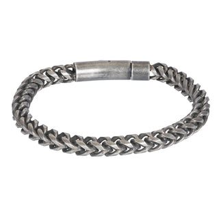 iXXXi Jewelry Herrenarmband Morris Silber (LÄNGE: 21,5 cm)