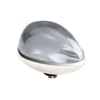 Melano Twisted Meddy Pear CZ Stone Gold, Silver, Rose 5018 Turquoise (13MM)