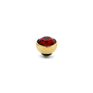 Kopen rood Melano Twisted Meddy CZ Stone Goud (4MM)