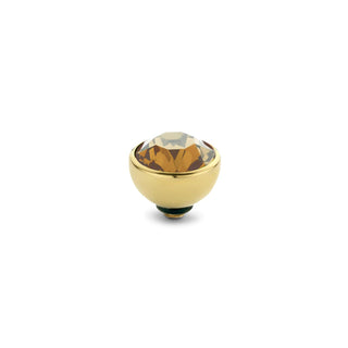 Koop champagne Melano Twisted Meddy 5011 CZ Stone Gold (6MM)