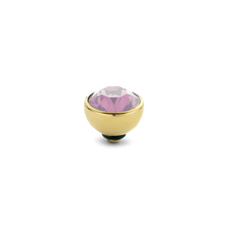 Koop salmon Melano Twisted Meddy 5011 CZ Stone Gold (6MM)