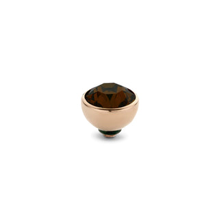 Koop smoked-topaz Melano Twisted Meddy 5011 CZ Stone Rosé (6MM)