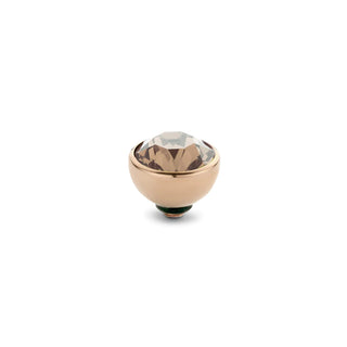 Koop salmon Melano Twisted Meddy 5012 CZ Stone Rosé (8MM)